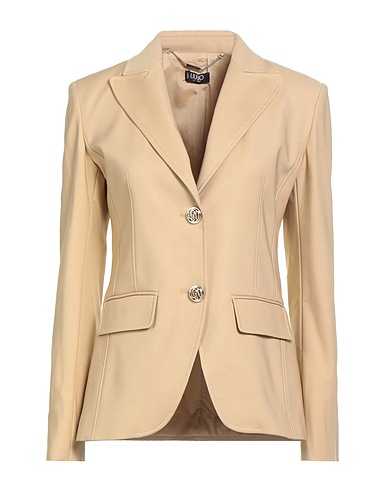 LIU •JO Giacca Beige 49% Cotone, 48% Poliammide, 3% Elastan