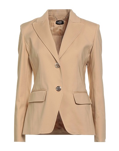 LIU •JO Blazer Sand 49% Cotton, 48% Polyamide, 3% Elastane