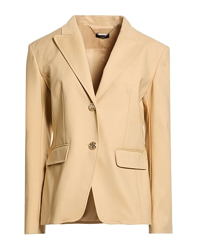 LIU •JO Blazer KHAKI 49% Cotton, 48% Polyamide, 3% Elastane