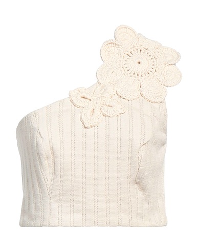 AMARANTE DO BRASIL Top Beige 49% Baumwolle, 48% Polyester, 3% Elastan