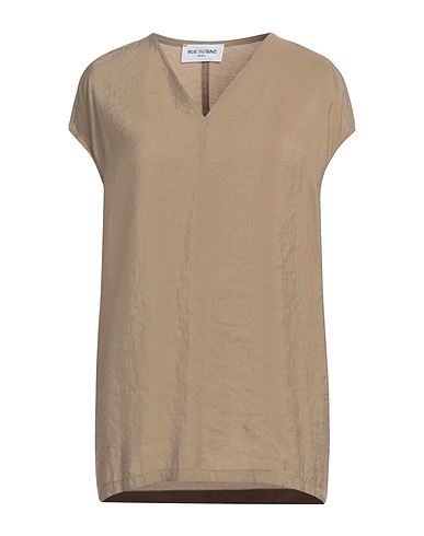 RUE DU BAC Top Khaki 85% Modal, 15% Poliestere