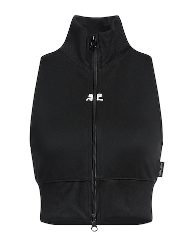 COURRÈGES Top 100% Polyester, Élasthanne