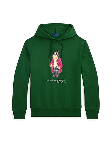 POLO RALPH LAUREN Hooded sweatshirt POLO BEAR FLEECE HOODIE
 Green 80% Cotton, 20% Recycled polyester