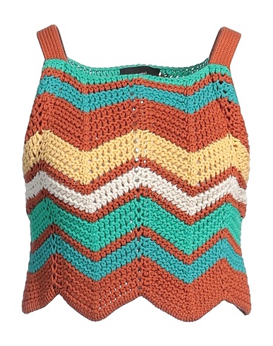 ALANUI Top Brown 76% Cotton, 24% Polyamide