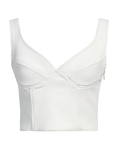 PINKO Top Weiß 96% Polyester, 4% Elastan