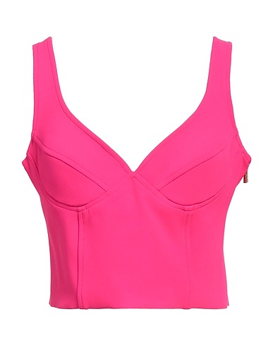 PINKO Top Fuchsia 96% Polyester, 4% Elastane