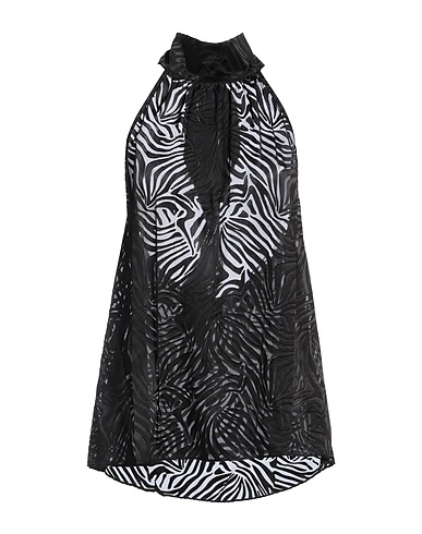 PINKO Top Black 58% Viscose, 42% Polyamide
