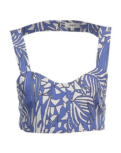 SUNCOO Top Blu 70% Viscosa, 30% Lino