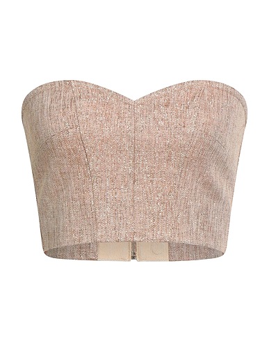 FORTE_FORTE Top 66% Linen, 21% Cotton, 7% Polyester, 6% Polyamide, Viscose