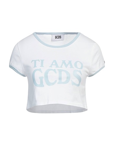 GCDS Crop top White 100% Cotton