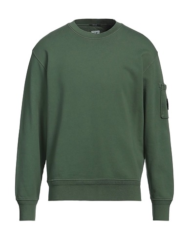 C.P. COMPANY Sweatshirt Military green 100% Cotton