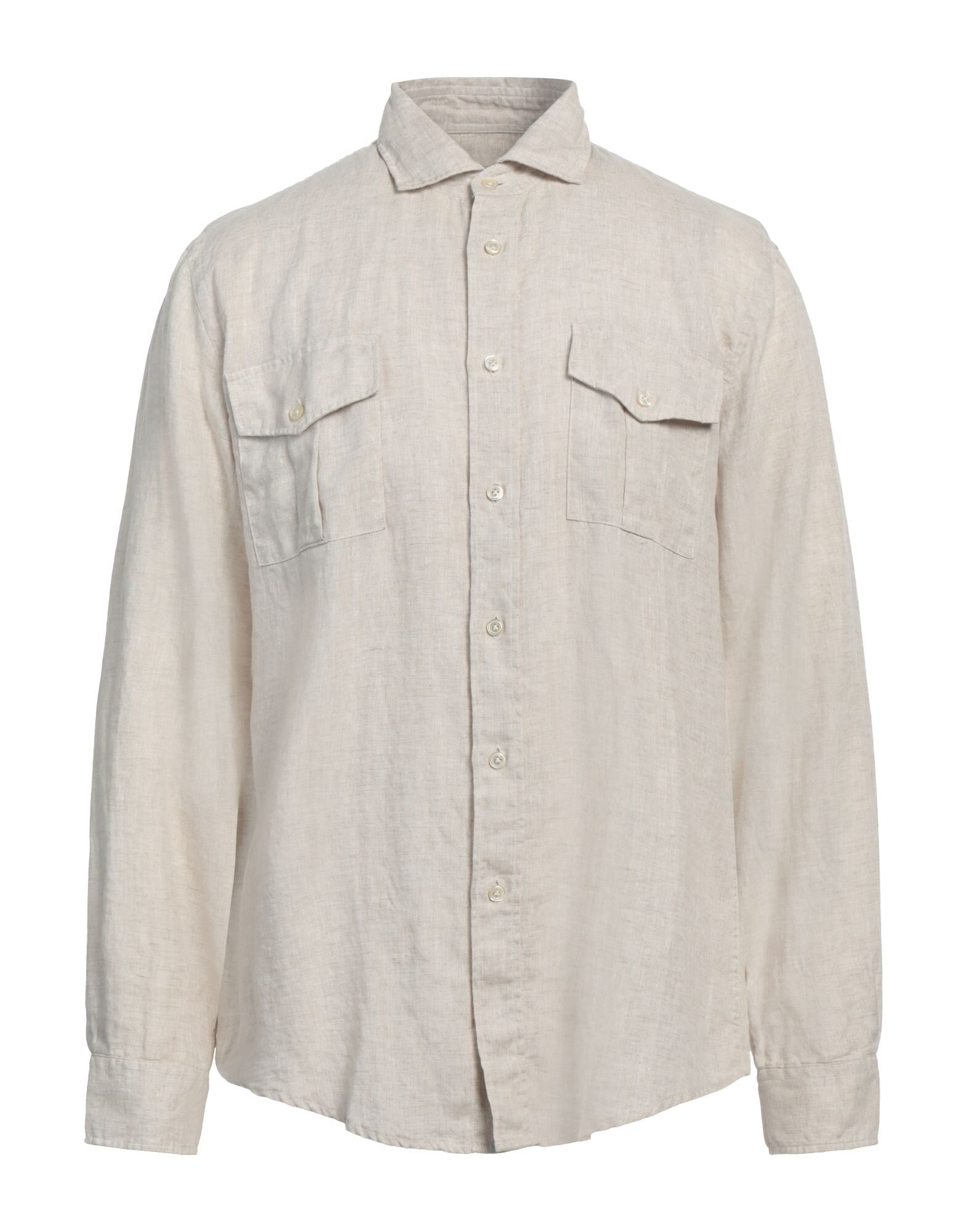 MOUNTAIN RESEARCH Shirts | Light blue Men's Solid Color Shirt | YOOX