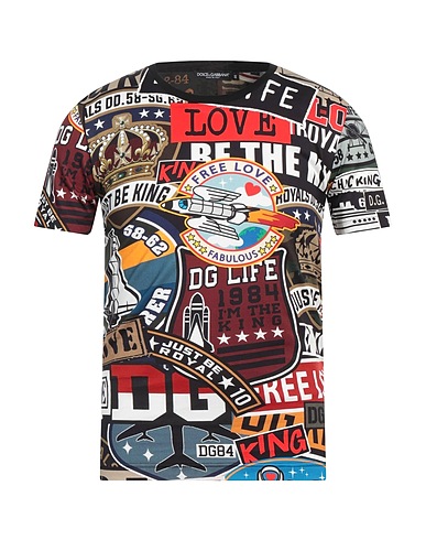 DOLCE&GABBANA T-shirt Black 100% Cotton