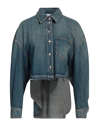 MCQUEEN Denim shirt Blue 100% Cotton