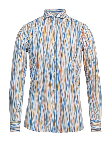 ALTEMFLOWER Camicia fantasia Bianco 100% Cotone