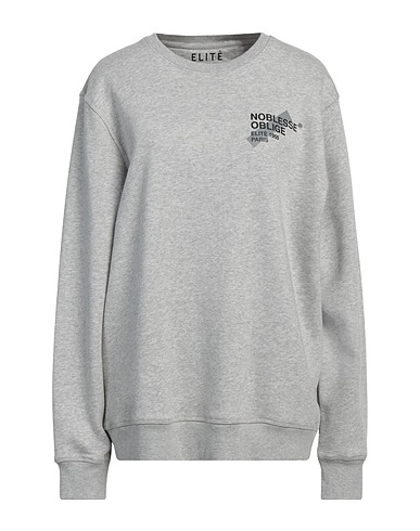 ELITÈ Hooded sweatshirt Grey 85% Cotton, 15% Polyester