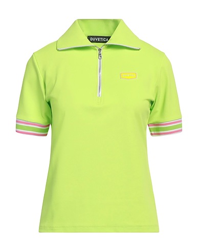 DUVETICA Polo shirt Lime green 100% Polyester