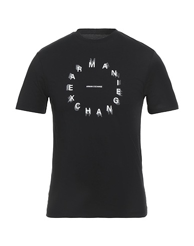 ARMANI EXCHANGE T-shirt Noir 100% Coton