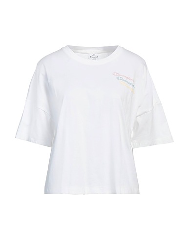 CHAMPION T-shirt White 100% Cotton