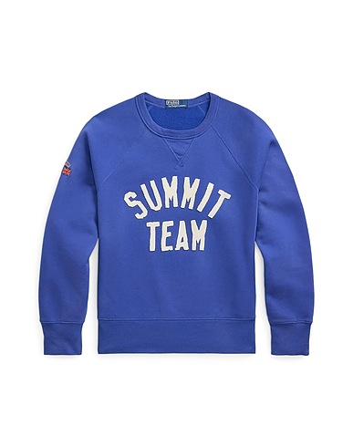 POLO RALPH LAUREN Sweatshirt VINTAGE FIT FLEECE GRAPHIC SWEATSHIRT
 Blue 80% Cotton, 20% Polyester