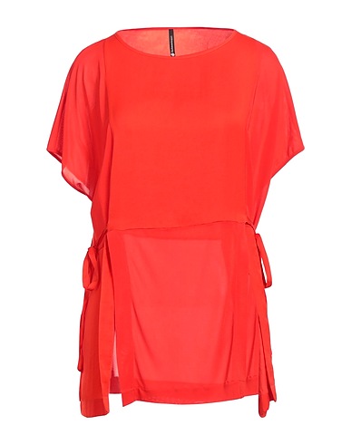 PIERANTONIO GASPARI Top Rouge vif 100% Polyester, Viscose