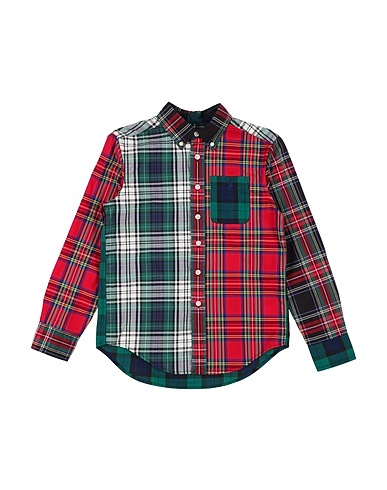 POLO RALPH LAUREN Рубашка с рисунком Sport Shirt Красный 100% Хлопок