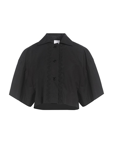 PATOU Solid color shirts & blouses Black 100% Cotton