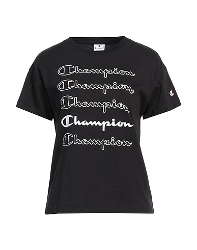 CHAMPION Ｔシャツ ブラック コットン 100%