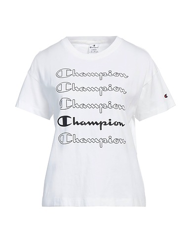 CHAMPION T-shirt White 100% Cotton