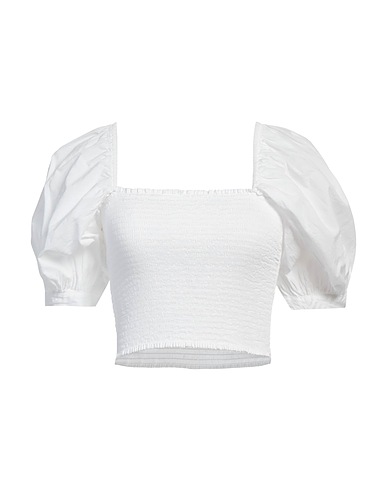 XíRENA Top Bianco 100% Cotone