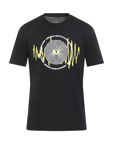 ARMANI EXCHANGE T-shirt Black 100% Cotton