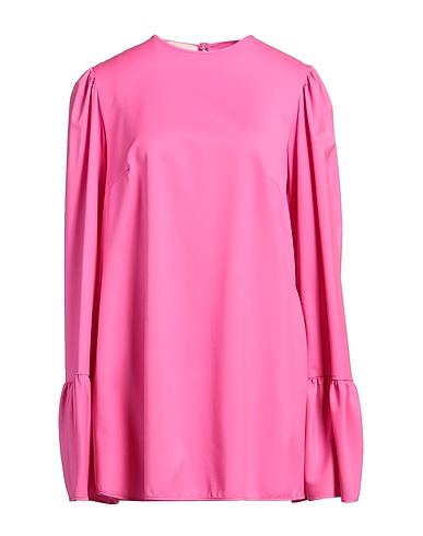 CRIDA Milano Kurzes Kleid Fuchsia 100% Wolle