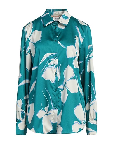 PENNYBLACK Floral shirts & blouses Emerald green 100% Polyester