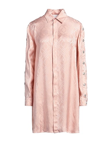 KOCHÉ Shirt dress Light pink 100% Viscose, Polyester