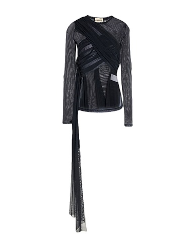 SEHNSUCHT ATELIER Top Nero 79% Poliestere, 21% Viscosa