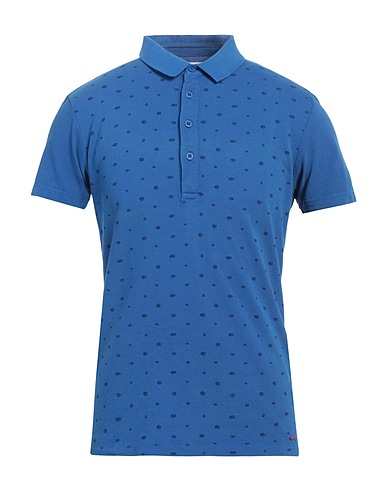 TRĒZ Polo Blu 100% Cotone