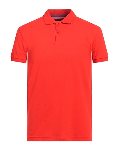 TRĒZ Polo Arancione 96% Cotone, 4% Elastan