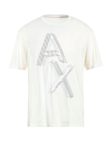ARMANI EXCHANGE T-shirt Off white 100% Cotton