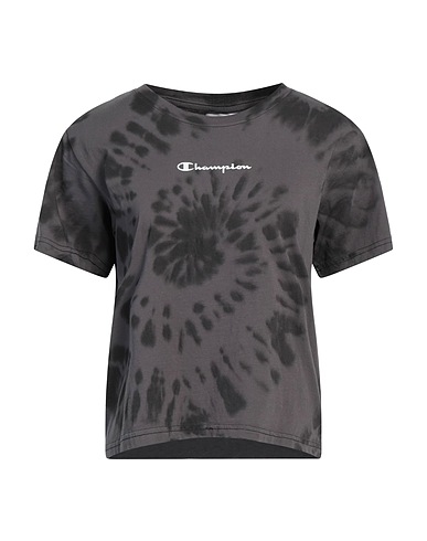 CHAMPION T-shirt Γκρι 100% Βαμβάκι