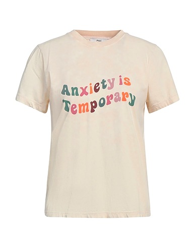 PSC T-shirt Beige 100% Cotone