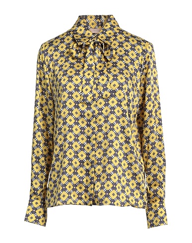 LIU •JO Patterned shirts & blouses BETTER Yellow 100% Polyester