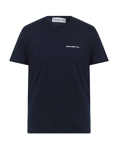DEPARTMENT 5 Basic T-Shirt Midnight blue 100% Cotton