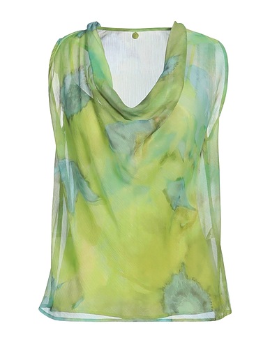 LIU •JO Top Light green 100% Polyester