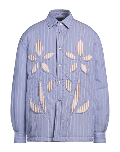 BLUEMARBLE Striped shirt Light blue 79% Cotton, 21% Polyester