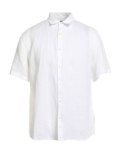 THEORY Camicia tinta unita Bianco 97% Cotone, 3% Elastan