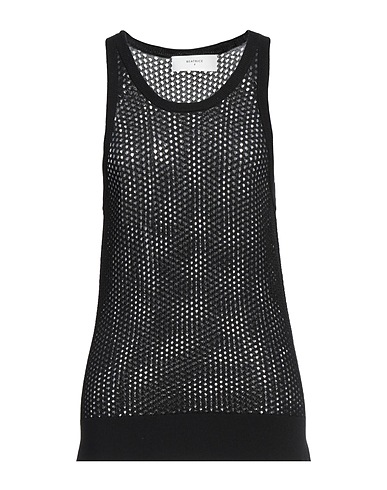 BEATRICE .B Vest Black 65% Viscose, 35% Polyamide