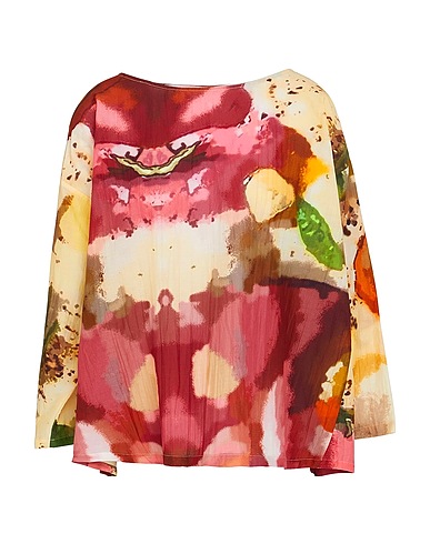 YAVI Top Bordeaux 86% Cotone, 14% Seta