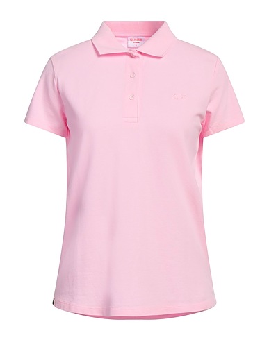SUN 68 Polo Rose 95% Coton, 5% Élasthanne