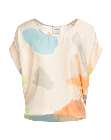 ALYSI Top CRÈME Cipria 100% Seta