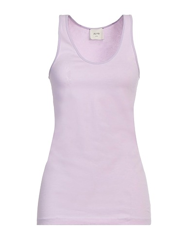 ALYSI Vest Lilac 100% Cotton